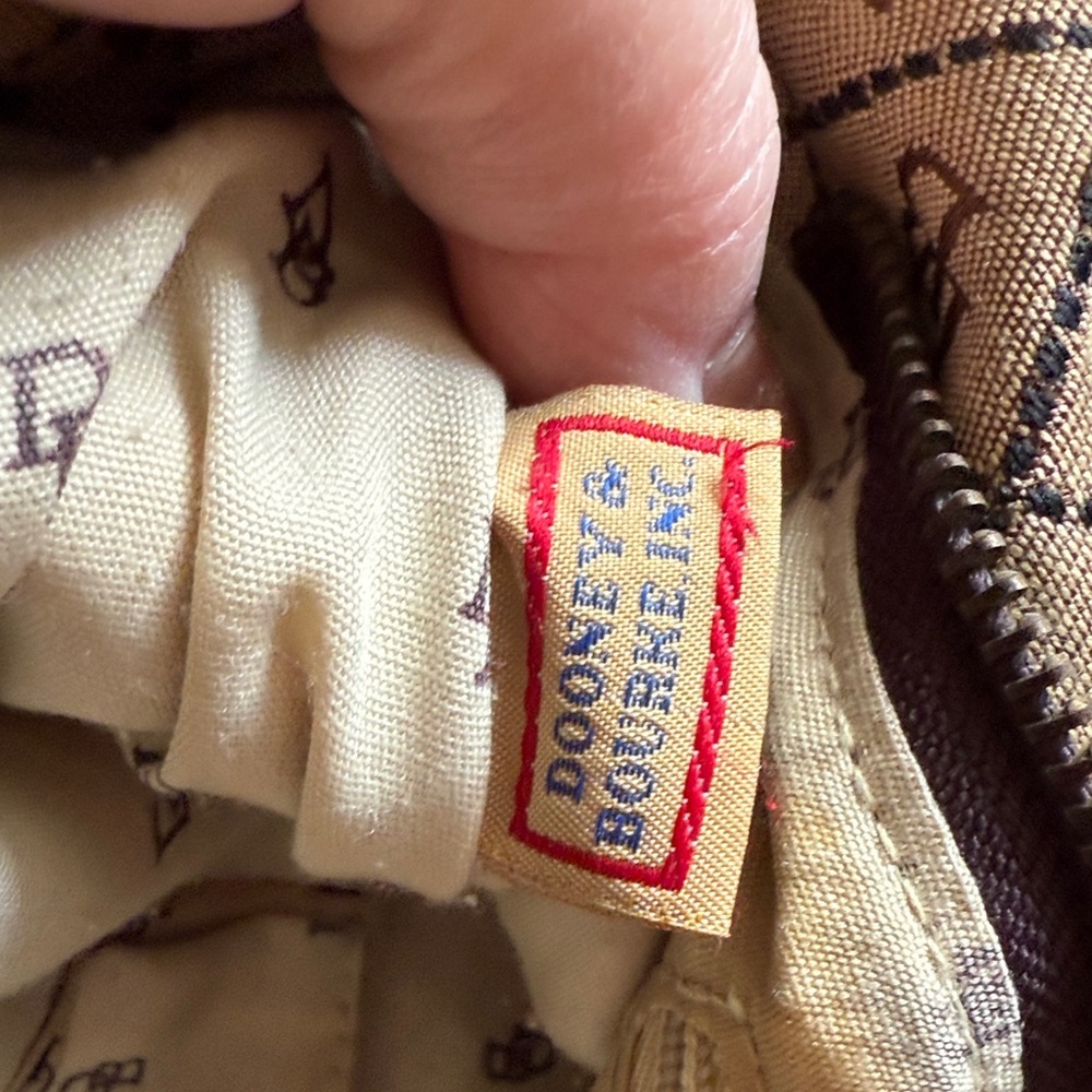 Dooney & Bourke Brown and Tan Signature Bags - Picture 5 of 13